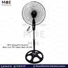 Diamond Pro Stand Fan Black / Gray 75W 5 Blades 18inch | EK-1815 | مروحة عامودفراشات زوبعة اسود