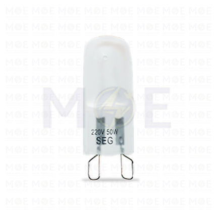 SEG Halogen Pin Capsule/Lamp Warmwhite Frosted G9 50W | لمبة شك هالوجين مغشى