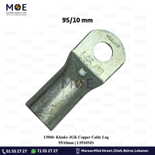 Klauke JGK Copper Cable Lug 95/10mm | L9510MS | كوس كبس