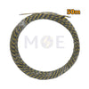 Twisted Polyester Fish Tape Wire Guide Black/Yellow 50m