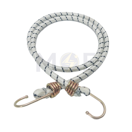 Bungee Cord With Hooks White