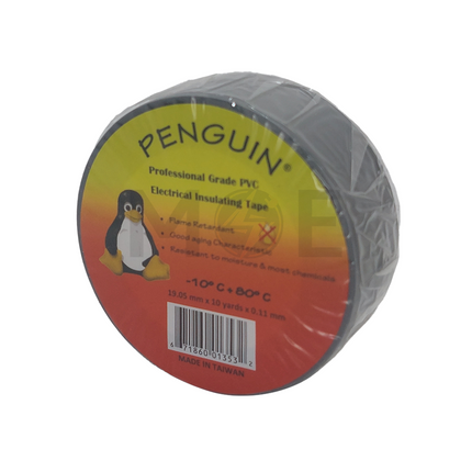 Penguin Electrical Adhesive Tape Gray 10yd