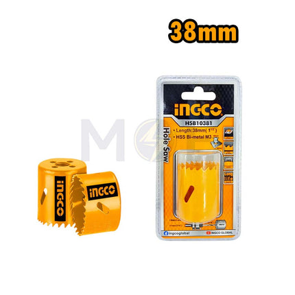 INGCO Bi-Metal Hole Saw 1.5inch 38mm | HSB10381