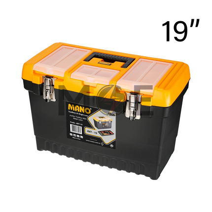 Mano JMT-19 Jumbo Toolbox With Metal Latch 19inch | JMT-19