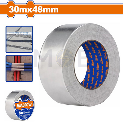 Wadfow Aluminum Foil Adhesive Tape 30mx48mm | WVF6H30