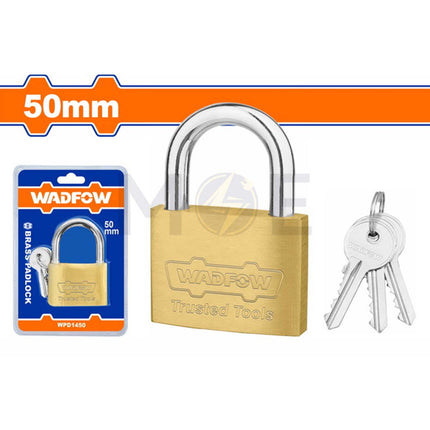 Wadfow Open Shackle Brass Padlock 50mm WPD1450