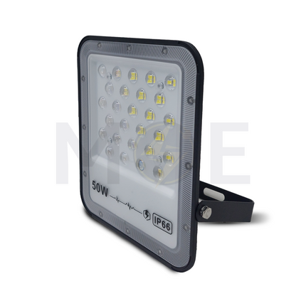 Cuperlight LED Black SMD Floodlight Daylight IP66 AC 220V 6500K 50W | CU-50W Lens