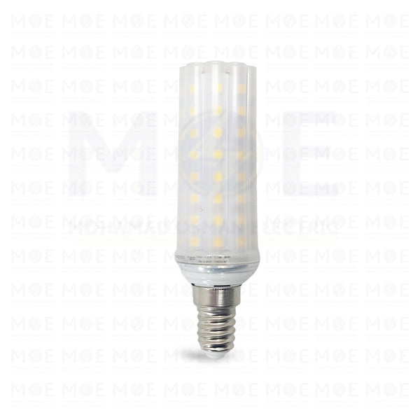 HADCO Tec LED SMD Lamp Stick Frosted WarmWhite E14 12W | لمبة ليد برم سن رفيع ستيك مغشى ورم وايت