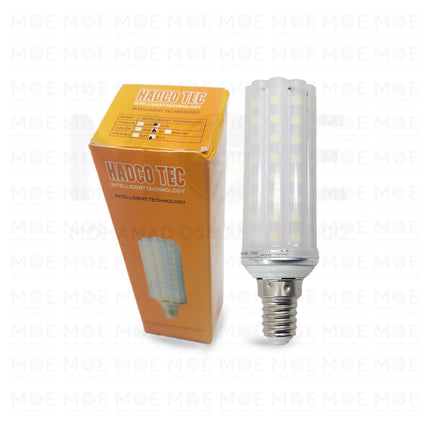 HADCO Tec LED SMD Lamp Stick Frosted Daylight E14 12W | لمبة ليد برم سن رفيع ستيك مغشى دايلايت