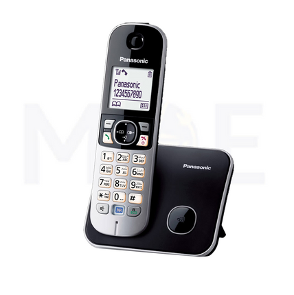 Panasonic Landline Cordless Phone Black 1.8inch | KX-TG6811UE1