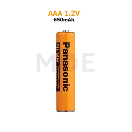 Panasonic Battery NiMH Rechargeable AAA 650mAh 1.2V | 4LDAW/2BT-AAA2-HR03