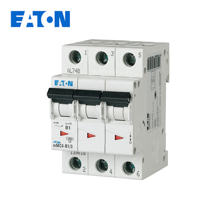 EATON MCB 3P C 4.5KA 25A | mMC4-C25/3 | دجنتور كهرباء ثلاثة فاز
