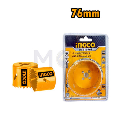 INGCO Bi-Metal Hole Saw 3inch 76mm | HSB10761