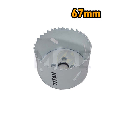 Titan HSS Bi-Metal Hole Saw 67mm