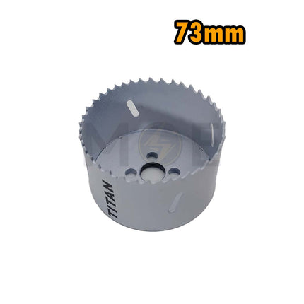 Titan HSS Bi-Metal Hole Saw 73mm
