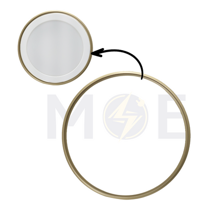 Megaman Decorative Round Surface Gold Frame For MXL1075/50W 45cm | MXL1075/50