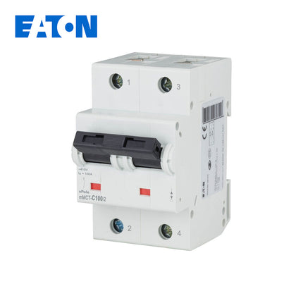 EATON MCB 2P C 25KA 100A | mMCT-C100/2 | دجنتور كهرباء مجوز - قاطع كهربائي