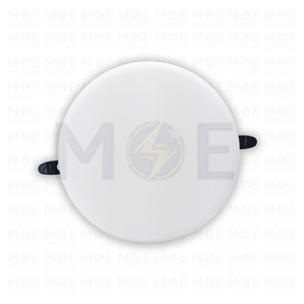 Greenlite IP40 LED DownLight/Panel Light White Flush FrameLess Adjustable Circular Spot Daylight, Warmwhite, Coolwhite 20.5cm 45W | REC45W | سبوت ليد مدور مخفي بدون كادر متحرك ابيض دايلايت، ورم وايت، كول وايت