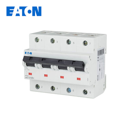 EATON MCB 4P C 15KA 125A | mMCT-C125/4 | دجنتور كهرباء ثلاثة فاز مع نتر - قاطع كهربائي رباعي