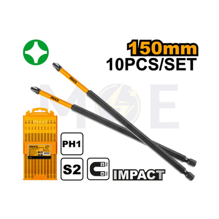 INGCO Impact Screwdriver Bit PH1x150mm | SDBIM11PH163