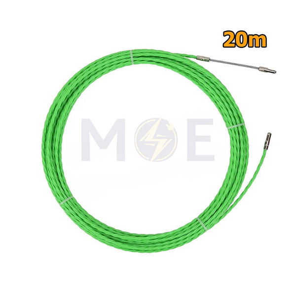 Verocanali Twisted Polyester Fish Tape Wire Guide Green 20m