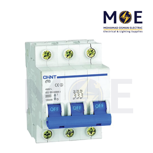 Chint MCB EB C 3kA 3P 32A | 135282-186351 | دجنتور كهرباء ثلاثة فاز