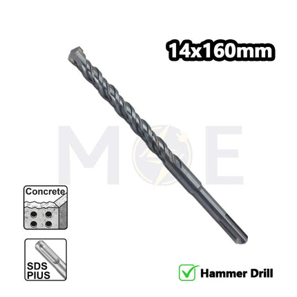 I.T.C SDS Plus Hammer Drill Bit 14mm (TL:160mm , WL:100mm)