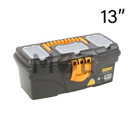 Mano Classic Toolbox With Organiser Lid 13inch | C.OR-13