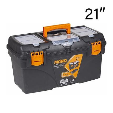 Mano Classic Toolbox With Organiser Lid 21inch | C.OR-21