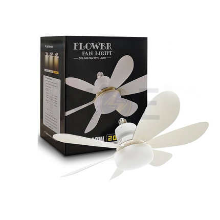 SEG LED Lamp Bulb with Ceiling Fan Daylight, Warmwhite, Coolwhite 6 Blades E27 40W | SEQB40W