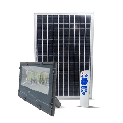 SEG LED IP67 SMD Solar Floodlight With Solar Panel & Remote Control Daylight 300W | NH-SE300W