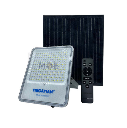 Megaman SMD LED Floodlight Solar With Solar Panel & Remote Control Warmwhite 400W 3000Lm IP65 | ZDLS3021/400