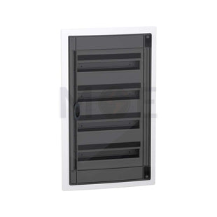 Schneider PrismaSeT IP40 Plastic Flush Distribution Board Smoked Door (486x810x137.5mm) 4Rx18module 72module | LVSXP418