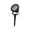 SEG LED Black COB Garden Spike Lawn Light Warmwhite IP65 AC185-265V 15W | GDD15W