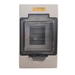 IP66 Plastic Surface Distribution Board Smoked Door For MCCB 2p 250A (270x135x155mm) | YRM3DC-320HU 2P