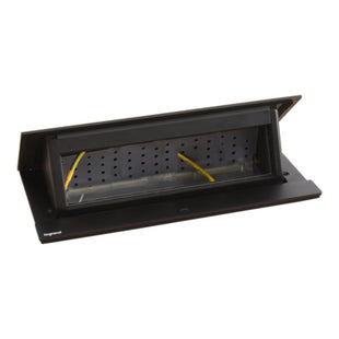 Legrand Retractable Pop-Up Desktop Socket Table Box Outlet Recessed Black 8module | 654810 علبة مخفية للطاولة اسود
