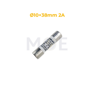 Aelifv Ceramic Tube Fuse Ø10×38mm 2A 500V AC 100kA gL RO15 | RT18-32 فيوز بورسلين