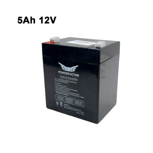 Power Factor VALVE Sealed Lead Acid Rechargeable Battery 5Ah 12V بطارية