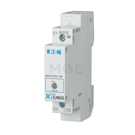 EATON Modular Signal Lamp White 230V AC/DC | ETN-Z-EL/WH230 | دجنتور اشارة ابيض