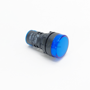 Xindali Pilot Light / signal Lamp Blue AC/DC 24V 22mm | AD22-24V لمبة اشارة ازرق