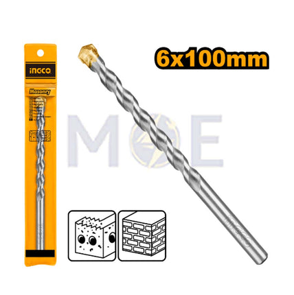 INGCO Industrial Concrete Drill Bit 6mm (TL:100mm , WL:60mm) | DBM111061