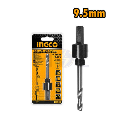 INGCO Hole Saw Arbor 9.5mm | HSA01