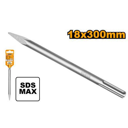 INGCO SDS Max Pointed Chisel 18x300mm | DBC0212801