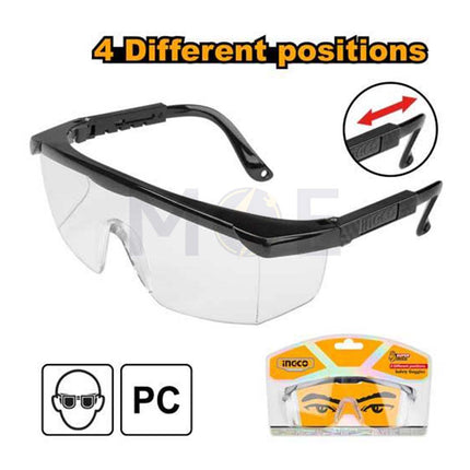 INGCO Safety Goggles 4 different positions | HSG04