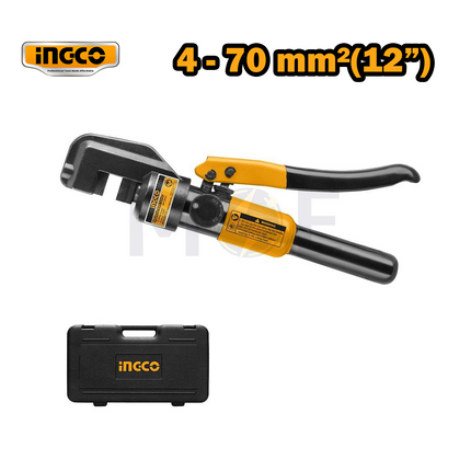INGCO Hydraulic Crimping Tool Range 4-70mm² 45KN | HHCT0170