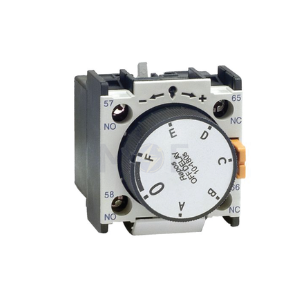 Chint F5-T4 Time-on Delay Block 10-180s | 248511 | تايمر دولاب على كونتكتور