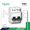 Schneider MCB 2P C 10kA 80A Fix | A9N18361 | دجنتور صناعي على سكة مجوز