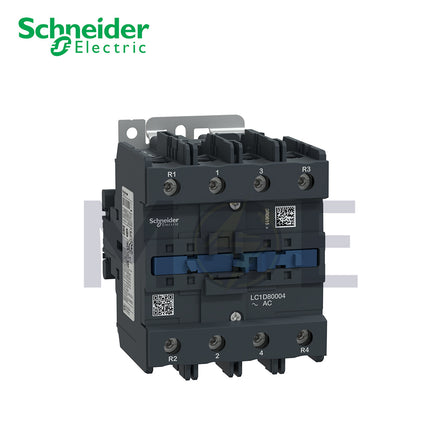 Schneider 125A (AC1), 4P, 220V AC,50/60Hz | SHNDR-LC1D80004M7 | كونتكتور