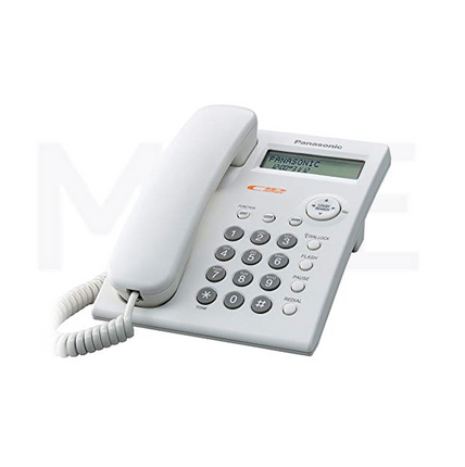Panasonic Landline Corded Desk phone LCD Display White | KX-TSC11MXW