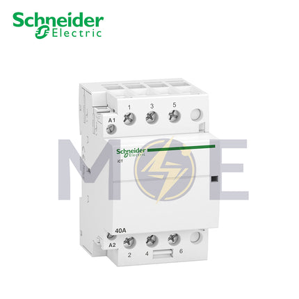 Schneider Modular Cont. ICT40A 3NO 220/240VAC 50Hz | SHNDR-A9C20843 | كونتكتور سكة